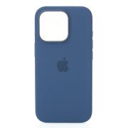 Силиконовый чехол Lux Colors с поддержкой MagSafe для iPhone 16 Pro (AI) Denim