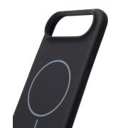 Силиконовый чехол Slim Ring Soft с поддержкой MagSafe для iPhone 17 AIR black