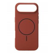 Силиконовый чехол Slim Ring Soft с поддержкой MagSafe для iPhone 17 AIR brown