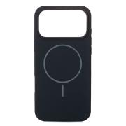 Силиконовый чехол Slim Ring Soft с поддержкой MagSafe для iPhone 17 Pro Max black