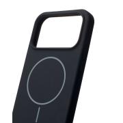 Силиконовый чехол Slim Ring Soft с поддержкой MagSafe для iPhone 17 Pro Max black