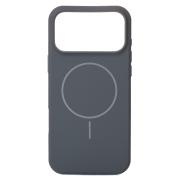Силиконовый чехол Slim Ring Soft с поддержкой MagSafe для iPhone 17 Pro Max stone gray
