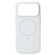 Силиконовый чехол Slim Ring Soft с поддержкой MagSafe для iPhone 17 Pro Max white