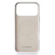 Силиконовый чехол Slim Ring Soft с поддержкой MagSafe для iPhone 17 Pro Max white