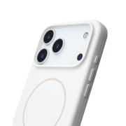 Силиконовый чехол Slim Ring Soft с поддержкой MagSafe для iPhone 17 Pro Max white