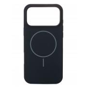 Силиконовый чехол Slim Ring Soft с поддержкой MagSafe для iPhone 17 Pro black