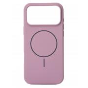 Силиконовый чехол Slim Ring Soft с поддержкой MagSafe для iPhone 17 Pro lavander