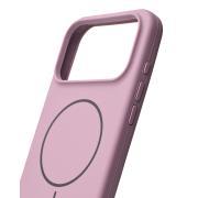 Силиконовый чехол Slim Ring Soft с поддержкой MagSafe для iPhone 17 Pro lavander