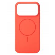 Силиконовый чехол Slim Ring Soft с поддержкой MagSafe для iPhone 17 Pro orange