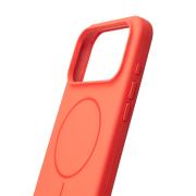 Силиконовый чехол Slim Ring Soft с поддержкой MagSafe для iPhone 17 Pro orange