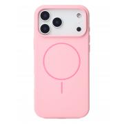 Силиконовый чехол Slim Ring Soft с поддержкой MagSafe для iPhone 17 Pro pink