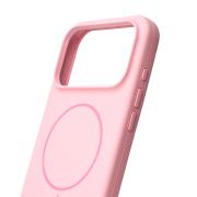 Силиконовый чехол Slim Ring Soft с поддержкой MagSafe для iPhone 17 Pro pink