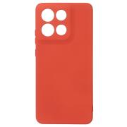 Силиконовый чехол SOFT Silicone Case для Motorola G86 (без лого) красный