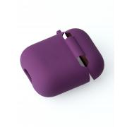 Чехол для Airpods 1/2 SOFT+Fiber grape
