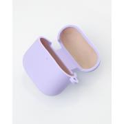 Чехол для Airpods 4 SOFT+Fiber ligth purple