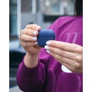 Чехол для Airpods 4 SOFT+Fiber midnight blue