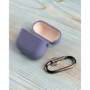 Чехол для Airpods Pro2 SOFT+Fiber grey lavender