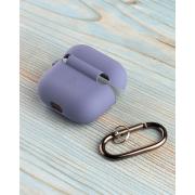 Чехол для Airpods Pro2 SOFT+Fiber grey lavender