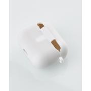 Чехол для Airpods Pro3 SOFT+Fiber white