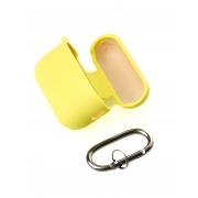 Чехол для Airpods Pro3 SOFT+Fiber shiny yellow