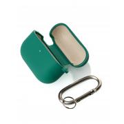 Чехол для Airpods Pro SOFT+Fiber green