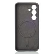 Силиконовый чехол Slim Ring Soft с поддержкой MagSafe для Samsung S25 stone gray