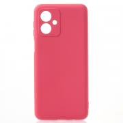 Силиконовый чехол SOFT Silicone Case для Motorola G54 (без лого) малиновый