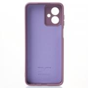 Силиконовый чехол SOFT Silicone Case для Motorola G54 (без лого) лаванда