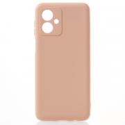 Силиконовый чехол SOFT Silicone Case для Motorola G54 (без лого) пудра