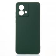 Силиконовый чехол SOFT Silicone Case для Motorola G84 (без лого) темно-зеленый