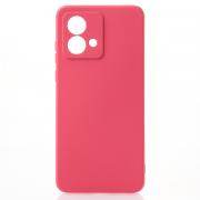 Силиконовый чехол SOFT Silicone Case для Motorola G84 (без лого) малиновый