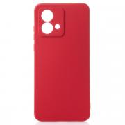 Силиконовый чехол SOFT Silicone Case для Motorola G84 (без лого) красный