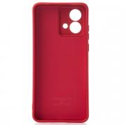 Силиконовый чехол SOFT Silicone Case для Motorola G84 (без лого) красный