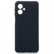 Силиконовый чехол SOFT Silicone Case для Motorola G54 (без лого) черный