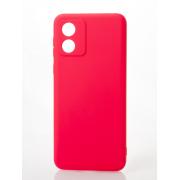 Силиконовый чехол SOFT Silicone Case для Motorola E13 (без лого) малиновый