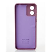 Силиконовый чехол SOFT Silicone Case для Motorola E13 (без лого) лаванда