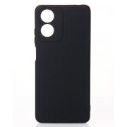 Силиконовый чехол SOFT Silicone Case для Motorola G04 (без лого) черный