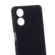 Силиконовый чехол SOFT Silicone Case для Motorola G04 (без лого) черный