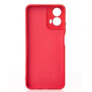 Силиконовый чехол SOFT Silicone Case для Motorola G34 (без лого) красный