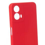 Силиконовый чехол SOFT Silicone Case для Motorola G34 (без лого) красный