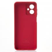 Силиконовый чехол SOFT Silicone Case для Motorola G54 (без лого) красный