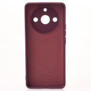 Силиконовый чехол SOFT Silicone Case для Realme 11 Pro+ (без лого) бордовый