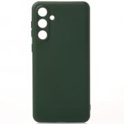 Силиконовый чехол SOFT Silicone Case для Samsung M55/M55S (без лого) темно-зеленый
