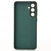Силиконовый чехол SOFT Silicone Case для Samsung M55/M55S (без лого) темно-зеленый