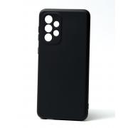 Силиконовый чехол SOFT Silicone Case для Samsung A33 5G (без лого) черный