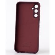 Силиконовый чехол SOFT Silicone Case для Samsung A24 4G (без лого) бордовый