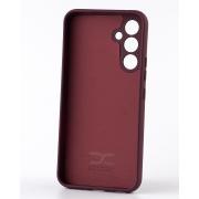 Силиконовый чехол SOFT Silicone Case для Samsung A54 5G (без лого) бордовый