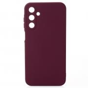 Силиконовый чехол SOFT Silicone Case для Samsung M35 (без лого) бордовый