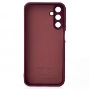 Силиконовый чехол SOFT Silicone Case для Samsung M35 (без лого) бордовый