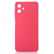 Силиконовый чехол SOFT Silicone Case для Samsung A06 (без лого) малиновый